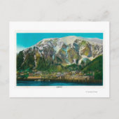 Uitzicht Juneau, Alaska Juneau, AK Briefkaart (Voorkant)
