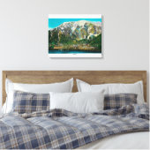 Uitzicht Juneau, Alaska Juneau, AK Canvas Afdruk (Insitu (Slaapkamer))