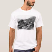Uitzicht Juneau, foto Alaska T-shirt (Voorkant)