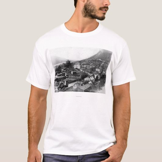 Uitzicht Juneau, foto Alaska T-shirt (Voorkant)