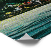 Uitzicht Ketchikan, Alaska uit Steamer Poster (Hoek)