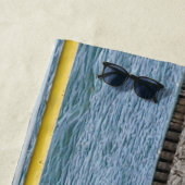 Uitzicht keukenhanddoek strandlaken (In situ)