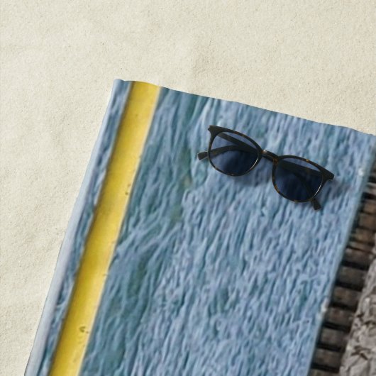 Uitzicht keukenhanddoek strandlaken (In situ)