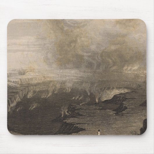 Uitzicht Kilauea, Hawaii Muismat (Voorkant)