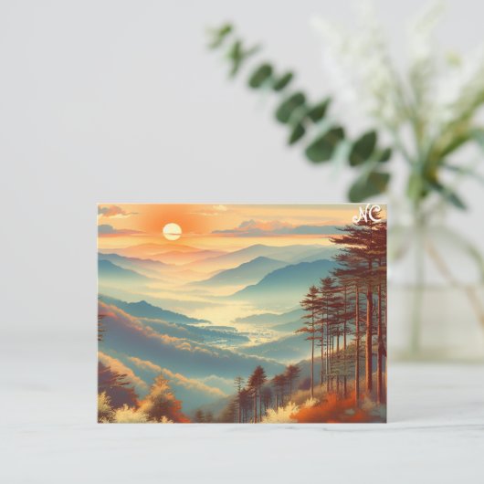 uitzicht kopen North Carolina massa mailing briefk Briefkaart (Staand voorkant)