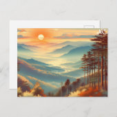 uitzicht kopen North Carolina massa mailing briefk Briefkaart (Voorkant / Achterkant)