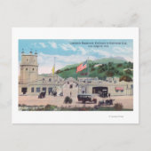 Uitzicht Laemmle Boulevard van Universal City Briefkaart (Voorkant)