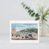 Uitzicht Laemmle Boulevard van Universal City Briefkaart (Staand voorkant)