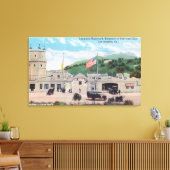 Uitzicht Laemmle Boulevard van Universal City Canvas Afdruk (Insitu (Woonkamer))