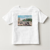 Uitzicht Laemmle Boulevard van Universal City Kinder Shirts (Voorkant)