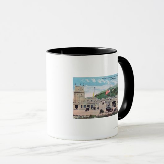 Uitzicht Laemmle Boulevard van Universal City Mok (Voorkant rechts)