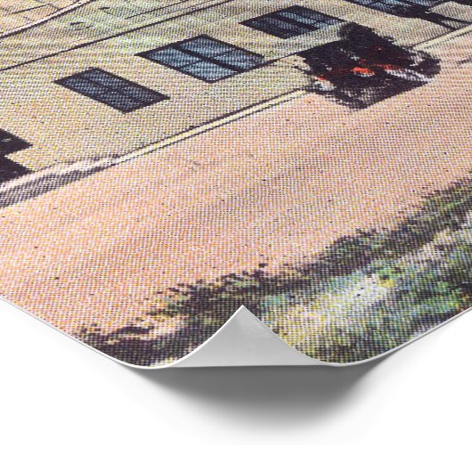 Uitzicht Laemmle Boulevard van Universal City Poster (Hoek)