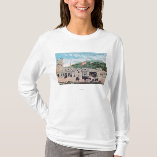 Uitzicht Laemmle Boulevard van Universal City T-shirt (Voorkant)