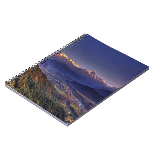 Uitzicht landschap : HIMALAYA POKHARA NEPAL Notitieboek (Linkerzijde)