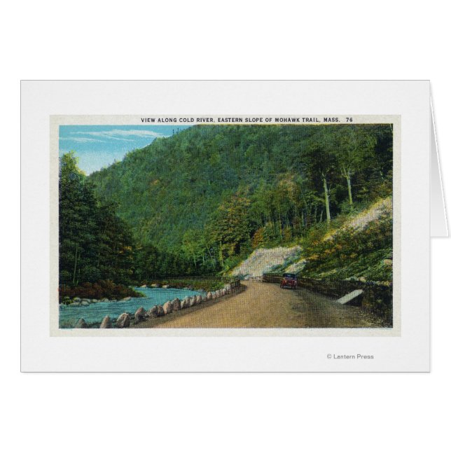 Uitzicht langs de koude rivier de Oostzee van (Voorkant Horizontaal)