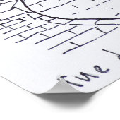 Uitzicht langs de Rue de l'oratoire | Grasse, Fran Poster (Hoek)