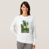 Uitzicht langs de weg in Woodland Park T-shirt (Voorkant volledig)