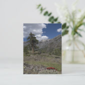 uitzicht langs het traject sutton mine briefkaart (Staand voorkant)