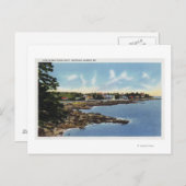 Uitzicht langs Ocean Point, Homes by the Zee Briefkaart (Voorkant / Achterkant)