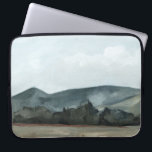 Uitzicht Laptop Sleeve<br><div class="desc">Uitzicht I van Emma Scarvey. Diepe kleuren worden gebruikt om een rustige atmosfeer in de vreedzame buitenlucht te creëer.</div>