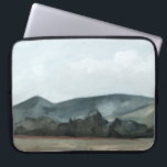 Uitzicht Laptop Sleeve<br><div class="desc">Uitzicht I van Emma Scarvey. Diepe kleuren worden gebruikt om een rustige atmosfeer in de vreedzame buitenlucht te creëer.</div>
