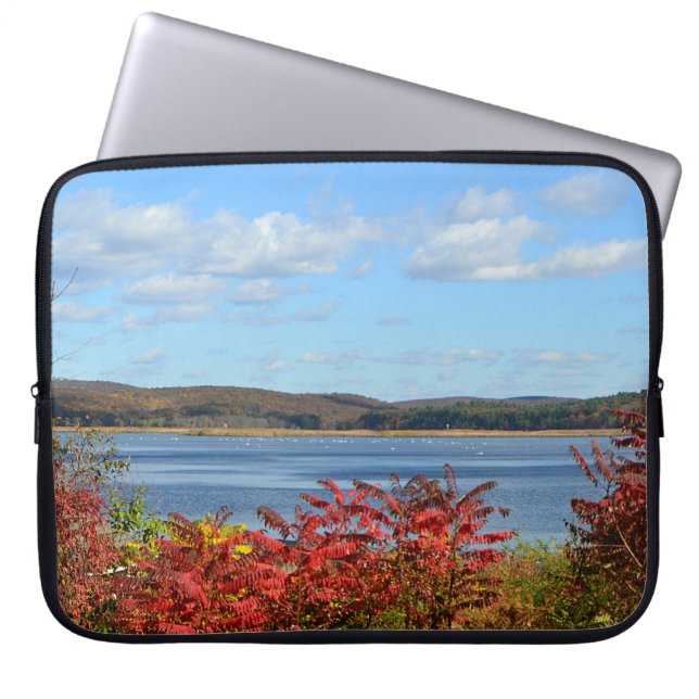 Uitzicht laptophoes laptop sleeve (Voorkant)