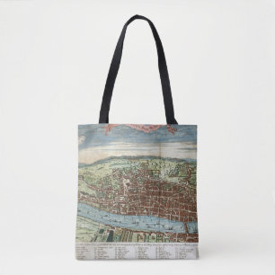 Uitzicht Londen, c.1560 Tote Bag