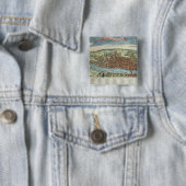 Uitzicht Londen, c.1560 Vierkante Button 5,1 Cm (In situ)