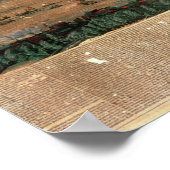 Uitzicht Londen met de Zwan Poster (Hoek)