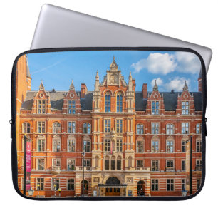 Uitzicht London Royal College of Music bij zonsond Laptop Sleeve