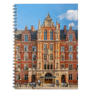 Uitzicht London Royal College of Music bij zonsond Notitieboek