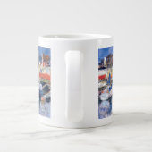 Uitzicht Lowestoft Harbour Grote Koffiekop (Achterkant)