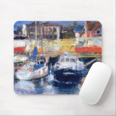 Uitzicht Lowestoft Harbour Muismat (Met muis)