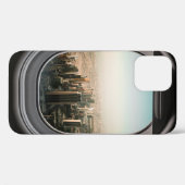 Uitzicht LUCHTVAARTUIGVENSTER VAN STAD TIJDENS DAG Case-Mate iPhone Case (Achterkant (horizontaal))
