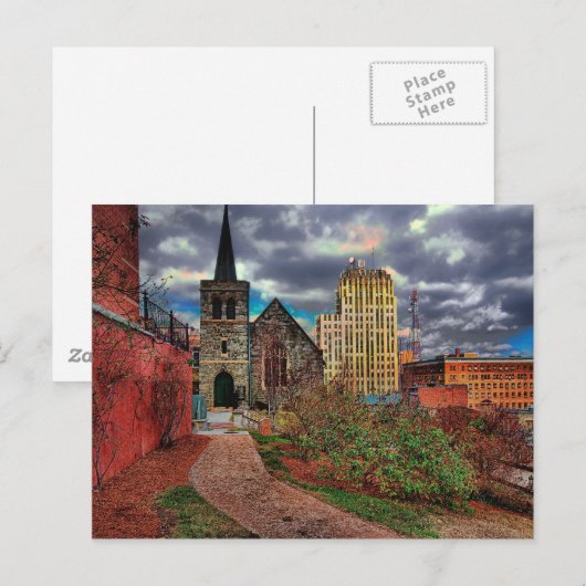 uitzicht lynchburg briefkaart (Voorkant / Achterkant)