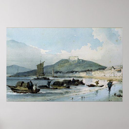 Uitzicht Macau, China Poster (Voorkant)