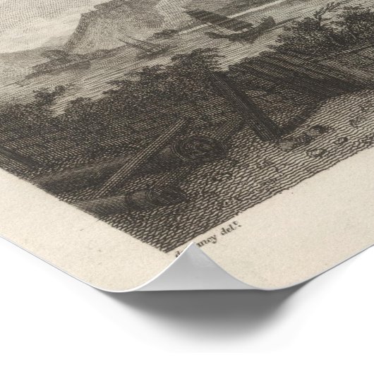 Uitzicht Macau in China Poster (Hoek)