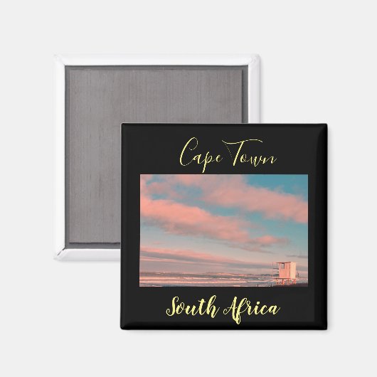 Uitzicht Magnet Kaapstad (Voorkant / Achterkant)