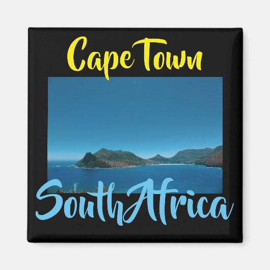 Uitzicht Magnet  Magnet Cape Town Area Ocean (Voorkant)