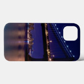 Uitzicht Manhattan-brug 's nachts Case-Mate iPhone Case (Achterkant (horizontaal))