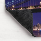 Uitzicht Manhattan-brug 's nachts Muismat (Hoek)