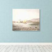 Uitzicht Manilla, Filipijnen, 1826 Canvas Afdruk (Insitu (Houten vloer))