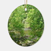 Uitzicht Maryland Natuur Fotografie Keramisch Ornament (Links)