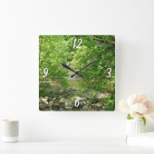 Uitzicht Maryland Natuur Fotografie Vierkante Klok (Huis)