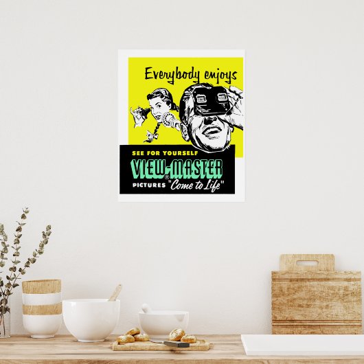 UITZICHT-MASTER POSTER (Keuken)