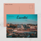 Uitzicht Mbabane Eswatini Briefkaart (Voorkant / Achterkant)