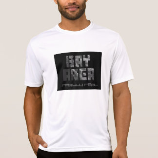 Uitzicht met baai Area Satellite T-shirt