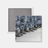 Uitzicht met een laag doorsnee zweefvliegtuig magneet (Voorkant / Achterkant)