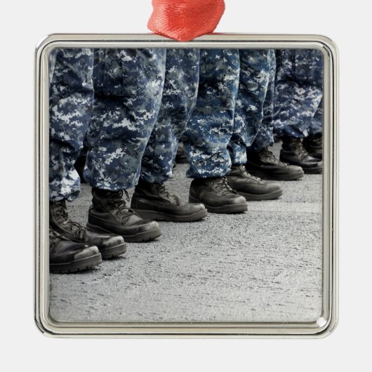 Uitzicht met een laag doorsnee zweefvliegtuig metalen ornament (Voorkant)