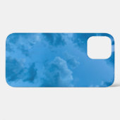Uitzicht met een lage hoek van blauwe wolken Case-Mate iPhone case (Achterkant (horizontaal))